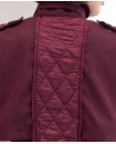 BURGUNDY TRENCHCOAT WITH BELTH