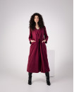 CHERRY FORMAL LONG BLAZER