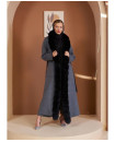 DOUBLE FACE COAT FOX FUR