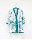 Lighthouse PremPineapple Melody Premium Waffle Cotton Bath Robeium Waffle Cotton Bath Robe