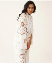 WHITE CUTWORK LACE COORD