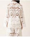 WHITE CUTWORK LACE COORD