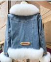 AG JEANS & FUR JACKET