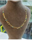 TURQUOISE DANGLING NECKLACE