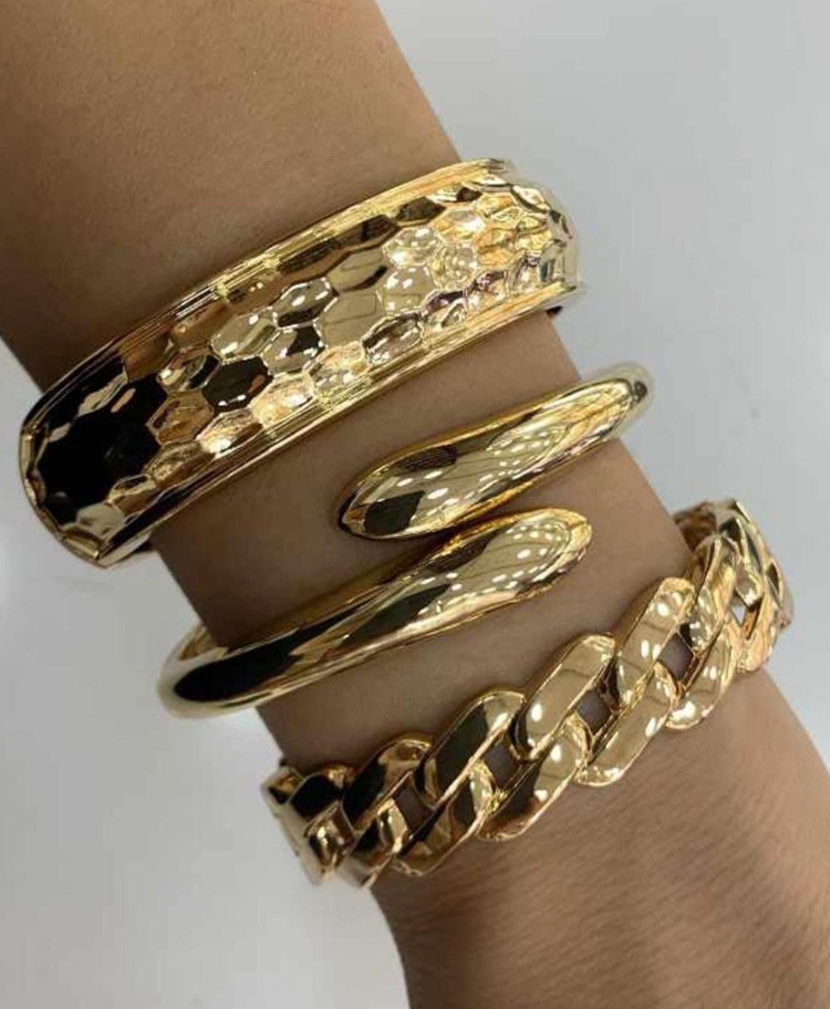 IB SOLID BANGLE GOLD