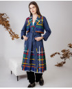 COLOURS DENIM TRENCH COAT