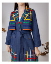 COLOURS DENIM TRENCH COAT