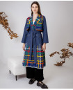 COLOURS DENIM TRENCH COAT