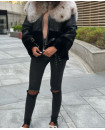 GREY FOX FUR