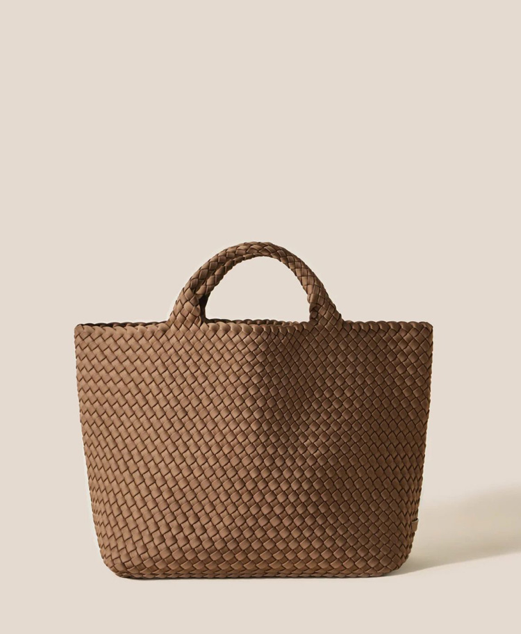 ST BARTHS MEDIUM TOTE -MINK