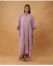 SARAH - VELVET EMBROIDERED KAFTAN