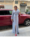 LIGHT BLUE SEQUENCE CAFTAN